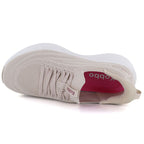 Beige women's platform sneakers Kobbo Vinceza 102421 Kobbo