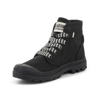 PALLADIUM PAMPA HI HTG LACE BLACK 94989-008