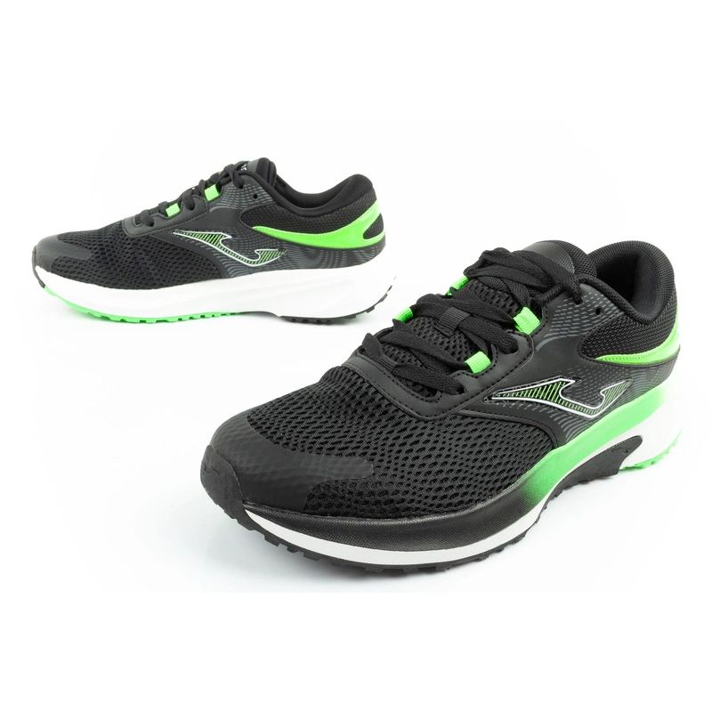 Joma Active men's running shoes, comfortable, durable, black, green, white Joma