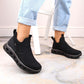 Rieker W RKR616 comfortable slip-on ankle boots, black Footwear/Lifestyle/Rieker Your Sports Performance