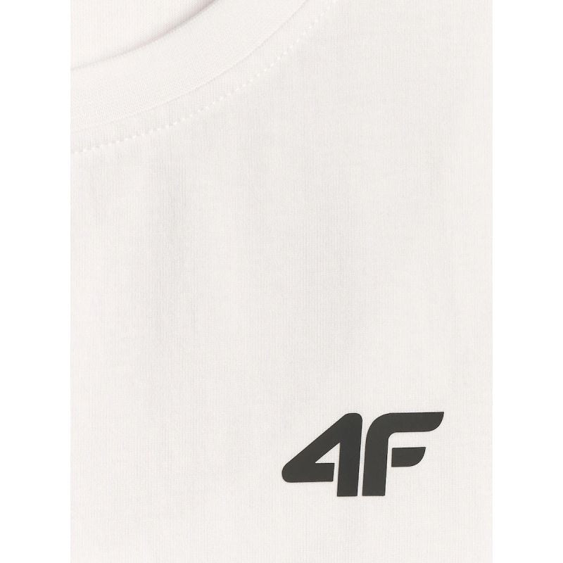 Men's sleeveless regular plain t-shirt 4F 4FRSS26TSLEM367-10S 4f