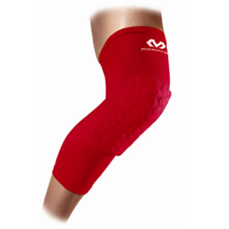 McDavid Leg HexPad Knee Pad, Black - 2 pieces - 6446