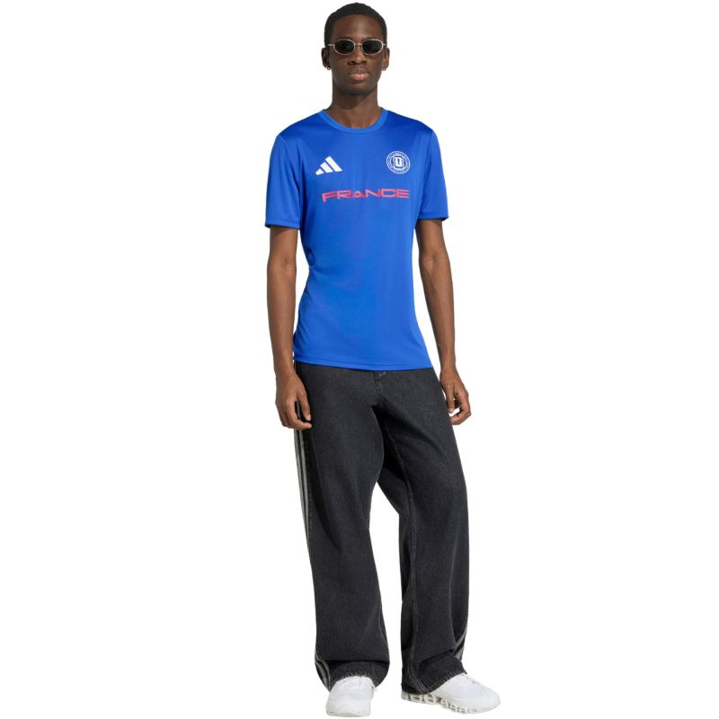 Men's adidas France 26 Jersey blue KH2312 adidas