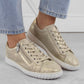 Comfortable leather shoes Rieker W RKR694, beige Footwear/Lifestyle/Rieker Your Sports Performance