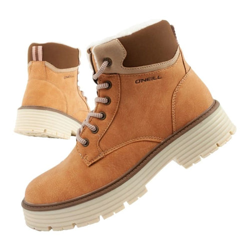 O'neill winter boots women's hiking boots ankle boots insulated fashionable brown ONeill