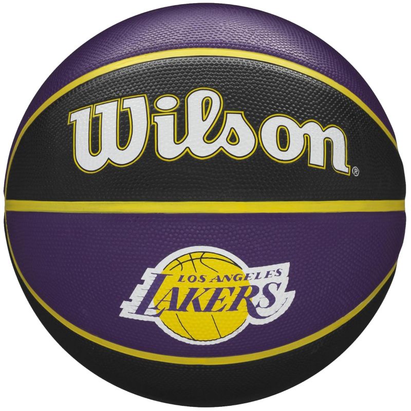 Ball Wilson NBA Team Los Angeles Lakers Ball WTB1300XBLAL Accessories/Balls/Basketball Your Sports Performance