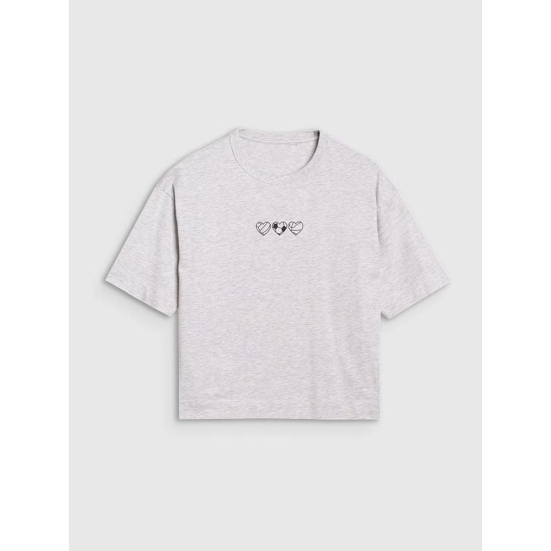 Women's oversize T-shirt with print 4F 4FRSS25TTSHF2873-27M *Kategoria tymczasowa Your Sports Performance