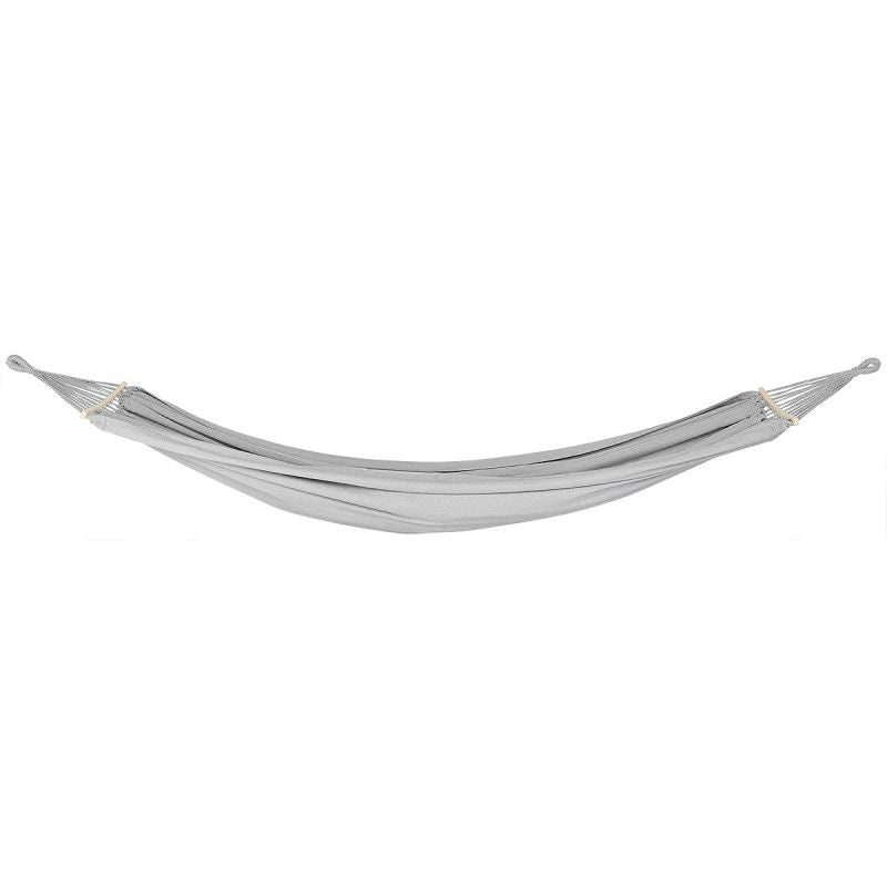 GARDEN HAMMOCK 2-PERSON LUXE XXL 250x150CM WITH SPREADER BAR AND COVER GRAY 1031170 Home and Garden/Garden Your Sports Performance