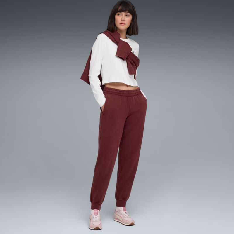 Puma ESS Elevated Comfort Wash Sweatpants W 688104 96 Clothing/Lifestyle/Trousers, shorts/Puma Your Sports Performance