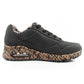 Skechers Uno-Loving Love women's sports sneakers fashionable black In preparation Your Sports Performance