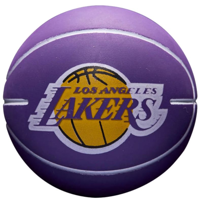 Wilson NBA Dribbler Los Angeles Lakers Mini Ball WTB1100PDQLAL basketball Accessories/Balls/Basketball Your Sports Performance