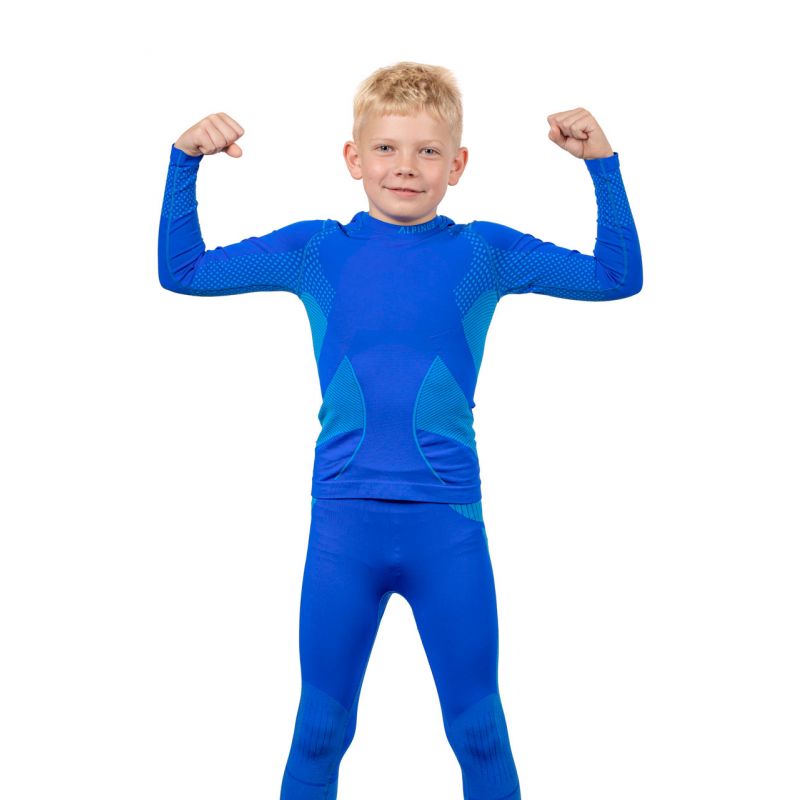 Thermoactive underwear Alpinus Active Set blue Jr GT43199 Clothing/Ski/Alpinus Your Sports Performance