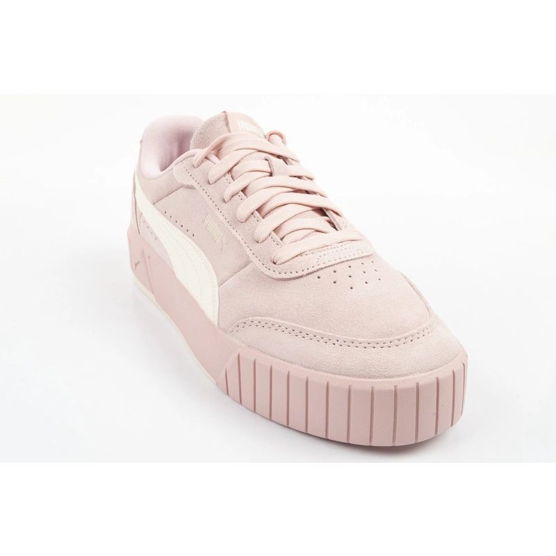 Puma women's sports shoes Carina Mia SD powder pink leather comfortable sneakers