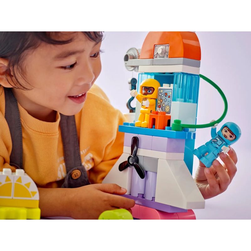 LEGO DUPLO 10422 3-in-1 Space Shuttle Adventure In preparation Your Sports Performance