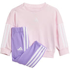 adidas Essentials Joggers Pink and Purple Kids Tracksuit JD6482 Clothing Your Sports Performance