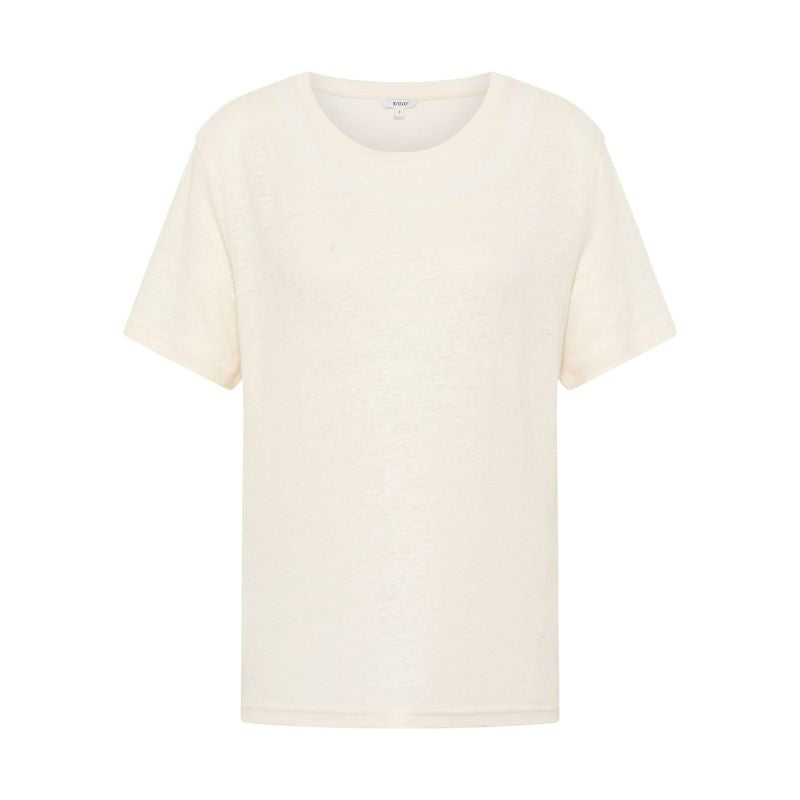 Mustang Alina C Linen T-shirt W 1013788 2045 Clothing/Lifestyle/T-shirts/Mustang Your Sports Performance