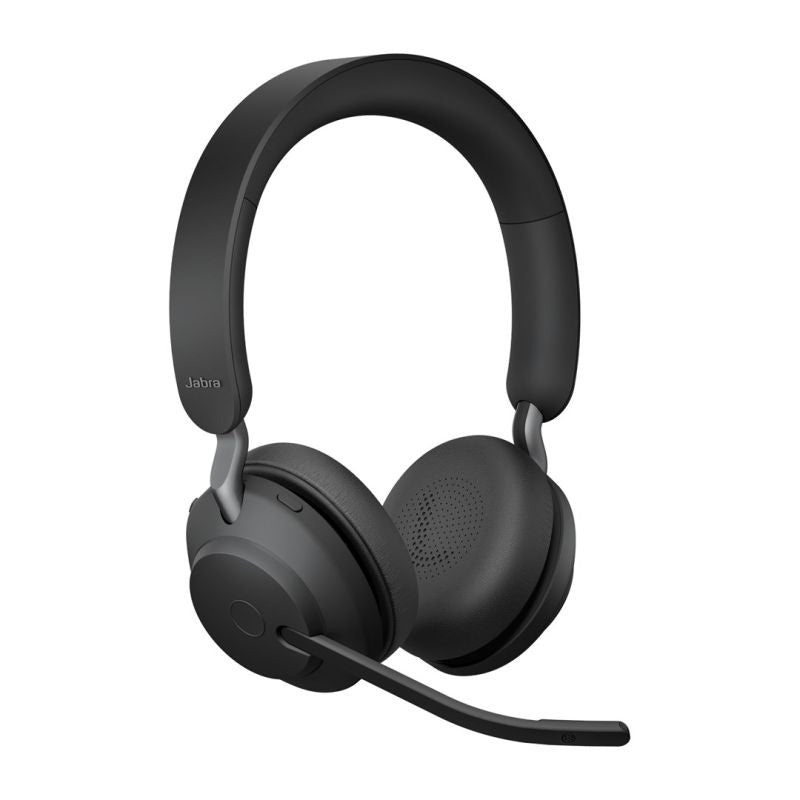 Jabra Evolve2 65 UC Stereo USB-C Link380c Wireless Over-Ear Headphones + Stand In preparation Your Sports Performance