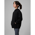 Girls' loose sweatshirt with hood 4F 4FJRMM00TSWSF2714-20S