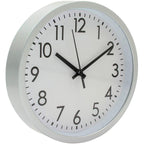 PP WALL CLOCK 20CM SILVER Home and Garden/Equipment Your Sports Performance