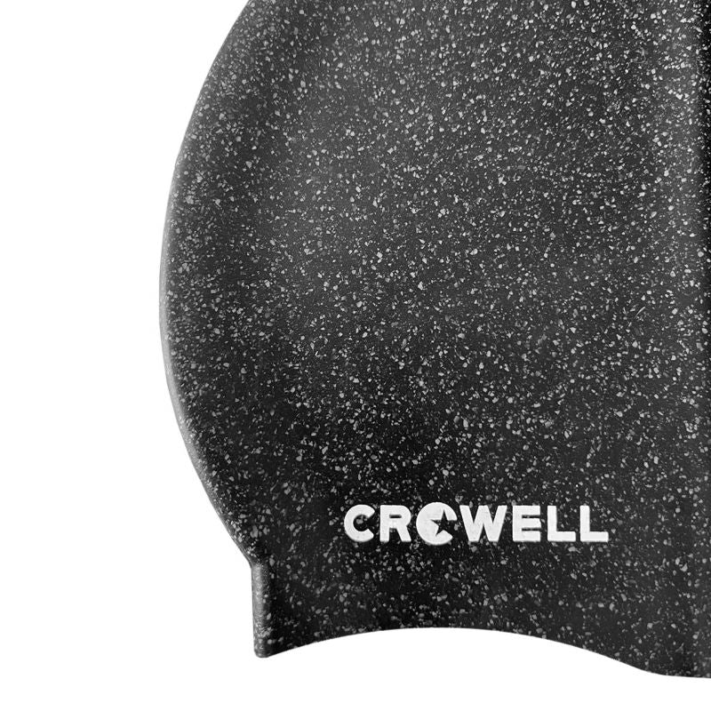 Silicone swimming cap Crowell Recycling Pearl black col.1 Accessories/Swimming accessories Your Sports Performance