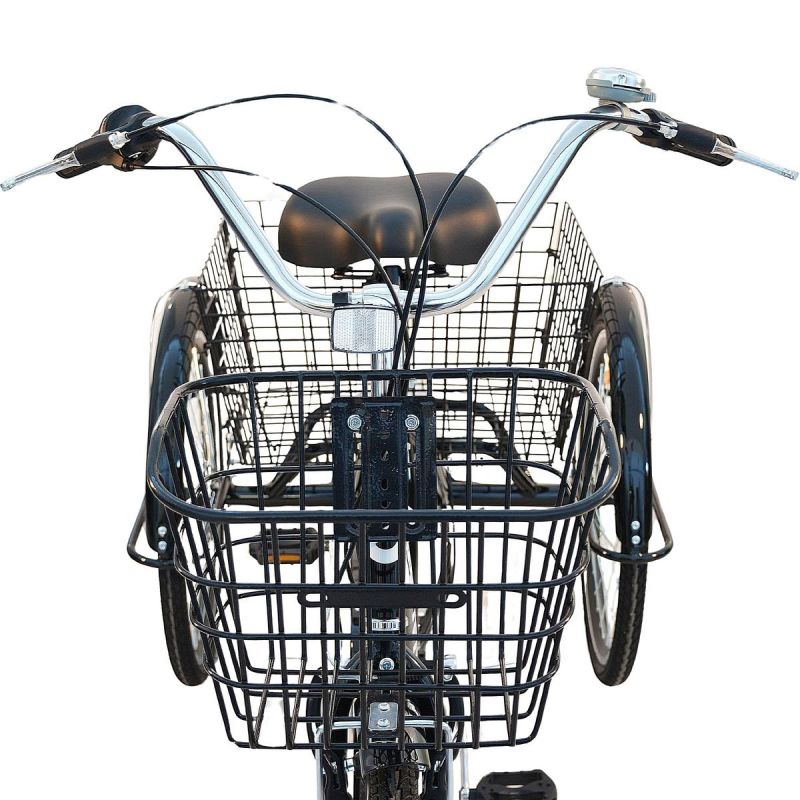 3-WHEEL BIKE 24 BLACK SHIMANO 7-SPEED LOWER FRAME 1060972 Sport/Rowery/Miejskie Ctb Your Sports Performance