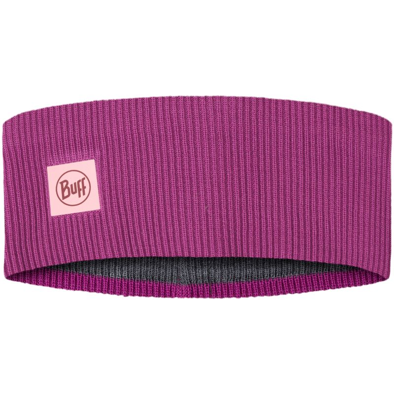 BUFF CROSSKNIT HEADBAND SOLID ORCHID