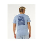 Men's RIP CURL Keep On Trucking Ss Tee Blue