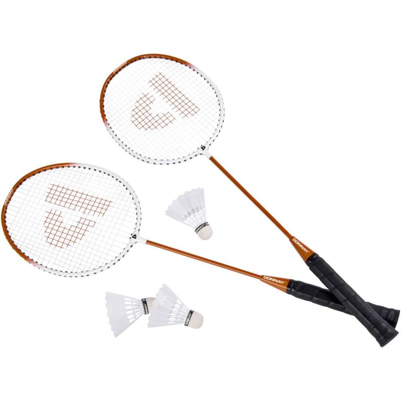 DONNAY 6-IN-1 ORANGE BADMINTON SET IN A CASE Sport/Sporty Rakietowe/Badminton/Zestawy Your Sports Performance
