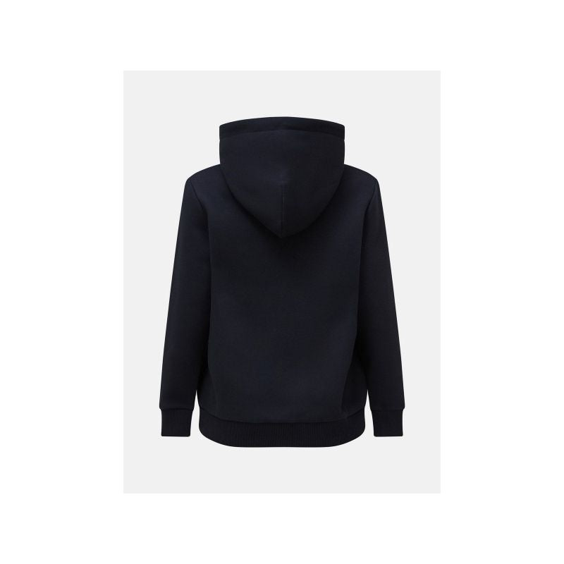 Women’s Peak Performance W Original Small Logo Zip Hoodie in Black