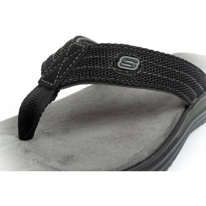 Skechers Proven M 204577 BLK flip-flops Footwear/Outdoor/Skechers Skechers