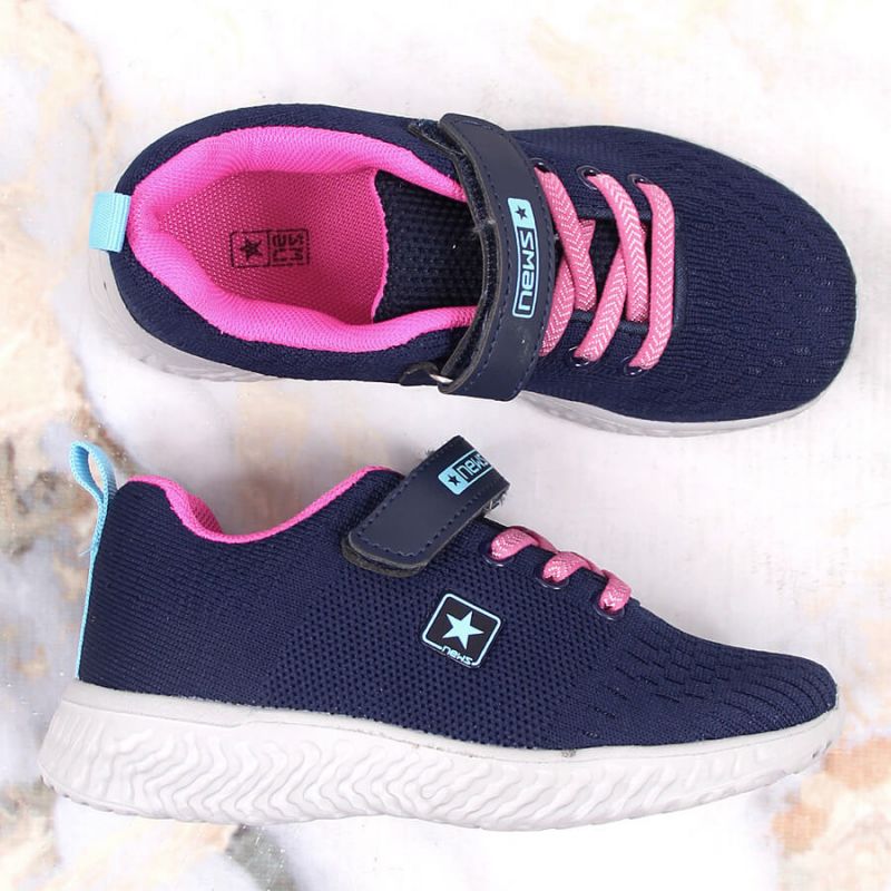 NEWS Jr EVE396A sports shoes, navy blue Footwear/Lifestyle/News Your Sports Performance