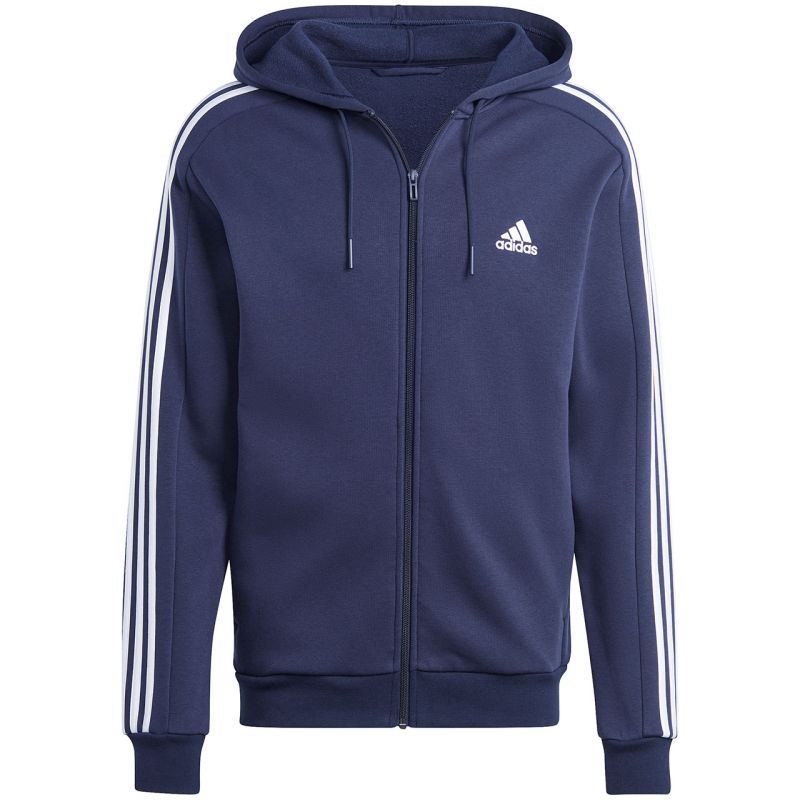 adidas Essentials Fleece 3-Stripes Full-Zip Jr Sweatshirt IJ6478 Clothing/Lifestyle Adidas