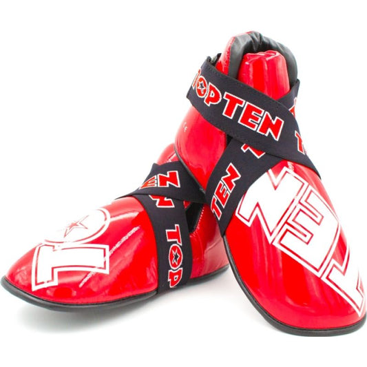 Masters Top Ten OSTT-PU foot protectors "Superlight" Glossy (Wako Approved) 030813 Accessories/Protectors and knee pads Your Sports Performance