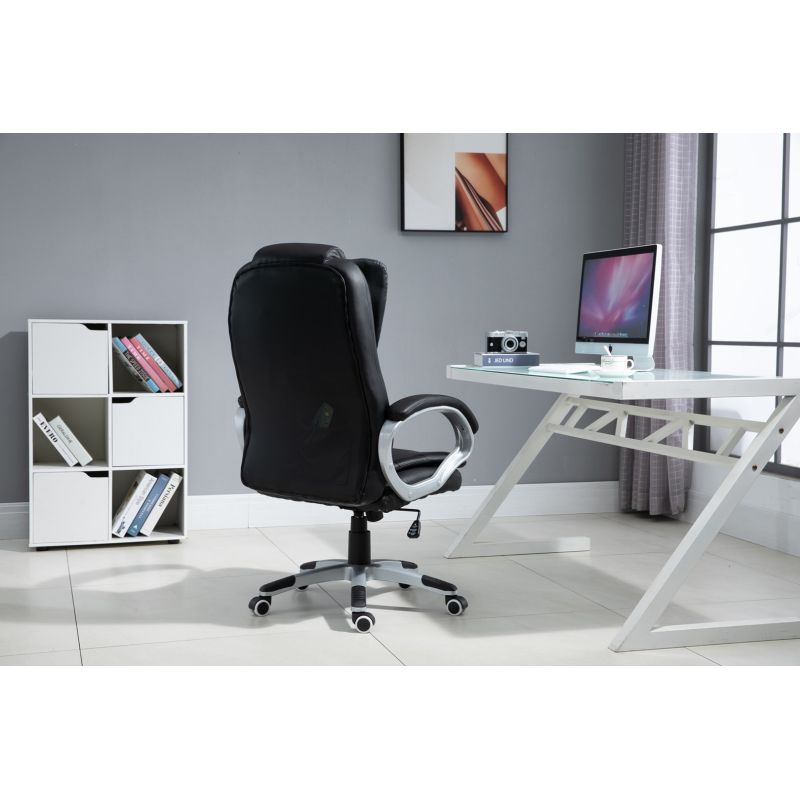 Activejet Office Chair with Massage, Heated YK7304 Black Fotele/Fotele biurowe Your Sports Performance