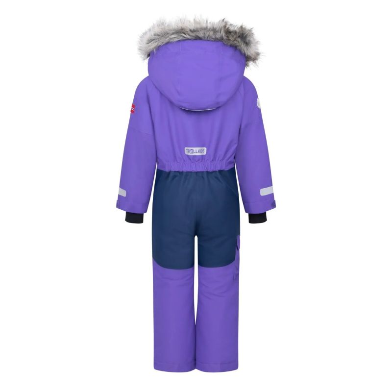 Trollkids Kids' Kirkenes Snowsuit wisteria purple/mystic blue (387-180)
