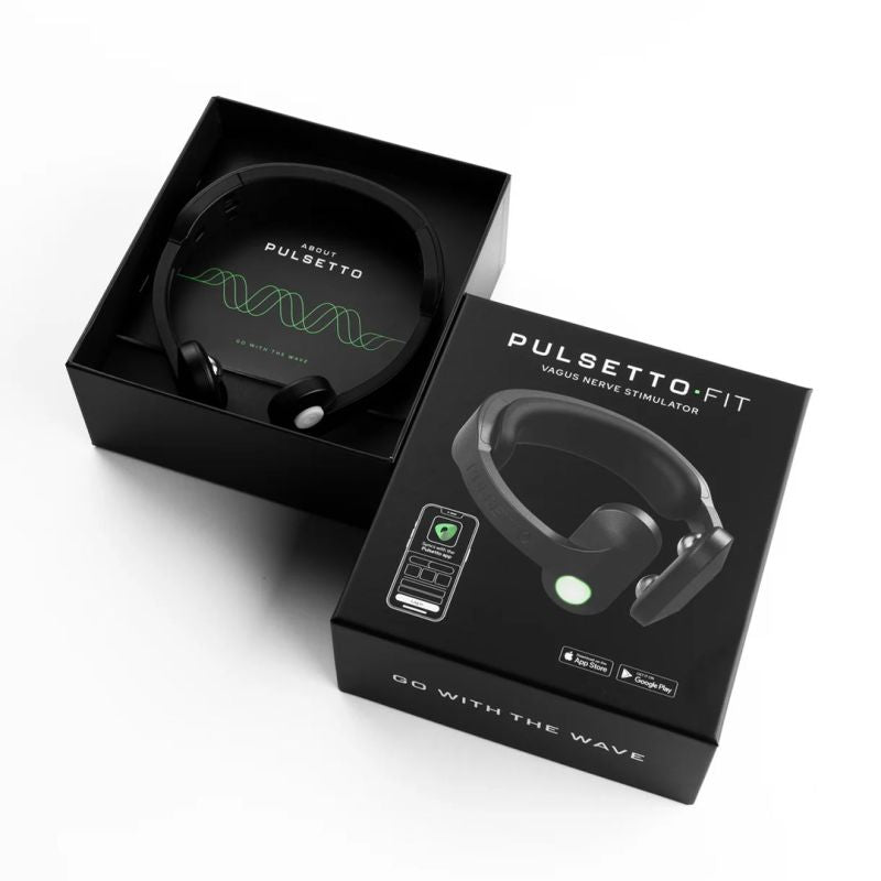 Pulsetto FIT Vagus Nerve Stimulator Fizjoterapia i rehabilitacja/Elektrostymulatory Your Sports Performance