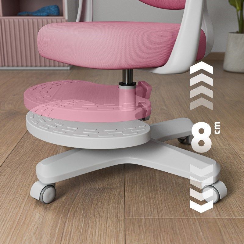 Junior 4.6 Pink Swivel Chair Fotele/Fotele biurowe Your Sports Performance