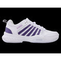 K-swiss COURT EXPRESS 2 WHITE/PURPLE HAZE/NEON LAVENDER-M sneakers (94428-151-M) K- Swiss