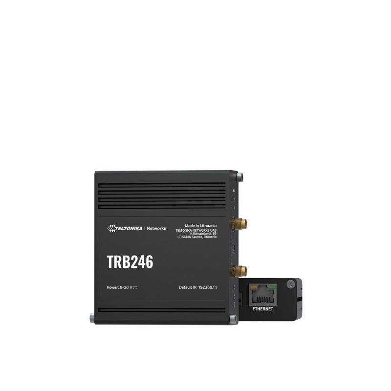 Teltonika Industrial Router, IoT Gateway LTE TRB246 Cat 4, 1x RJ45 100Mb/s, IP30 Komunikacja i łączność/Routery 3G/4G/5G Your Sports Performance