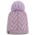 BUFF KNITTED & FLEECE BAND BEANIE CARYN LILAC ICE