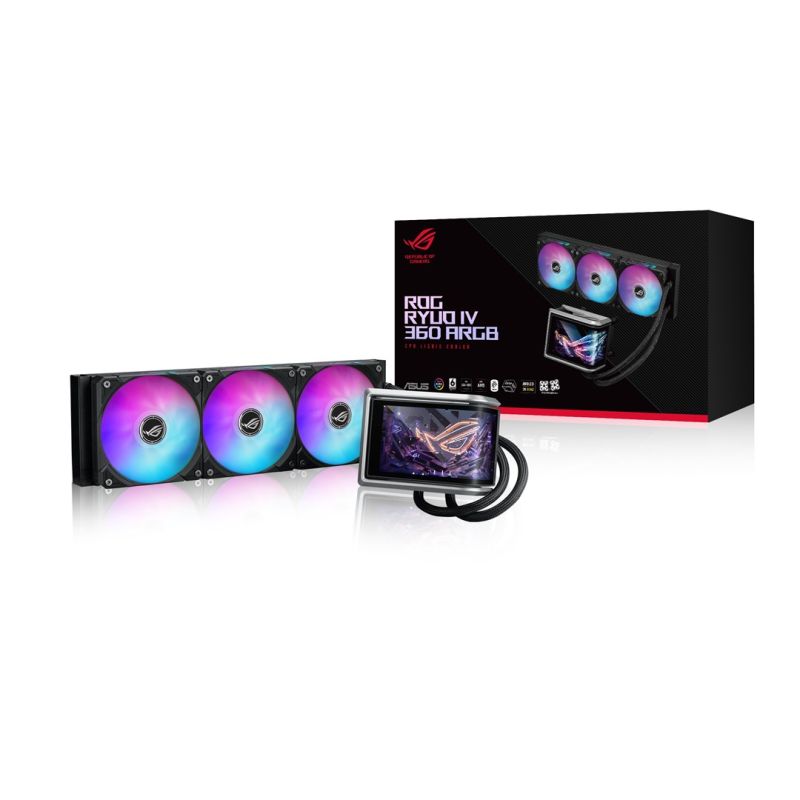 ASUS ROG RYUO IV 360 ARGB Cooler Chłodzenie/Chłodzenie - zestawy chłodzenia wodnego Your Sports Performance