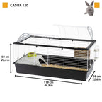 CASITA 120 (x1) - rabbit cage Dla małych zwierząt/Klatki Your Sports Performance