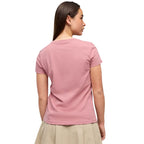 Puma Ess Centered Cat Logo Tee Pink 692916 48