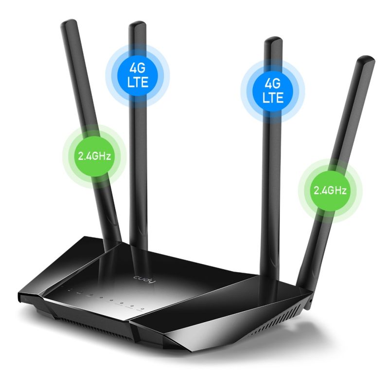 CUDY LT400_EU router 300 Mbps Wireless N 4G LTE Cat.4 SIM Komunikacja i łączność/Routery 3G/4G/5G Your Sports Performance