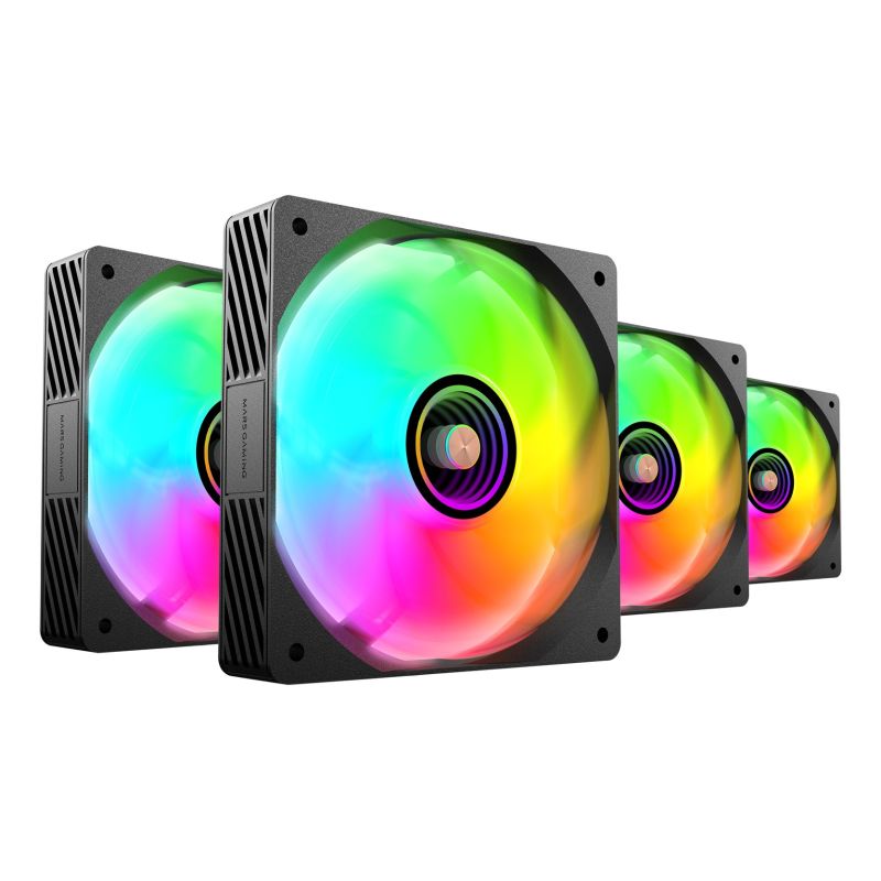 TACENS MARS MF-SI4KIT FANS 120 ARGB x4 BK - fans + hub + remote control (TACMARS-MFSI4KIT) Chłodzenie/Chłodzenie - wentylatory Your Sports Performance