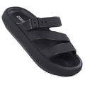 Women's sports flip-flops with a thick sole for the pool, black Big Star TT274A037 To be categorized Your Sports Performance