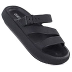 Women's sports flip-flops with a thick sole for the pool, black Big Star TT274A037 To be categorized Your Sports Performance