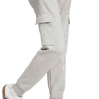 adidas Essentials Feelcozy Cargo Men's Pants Light Gray JE3823