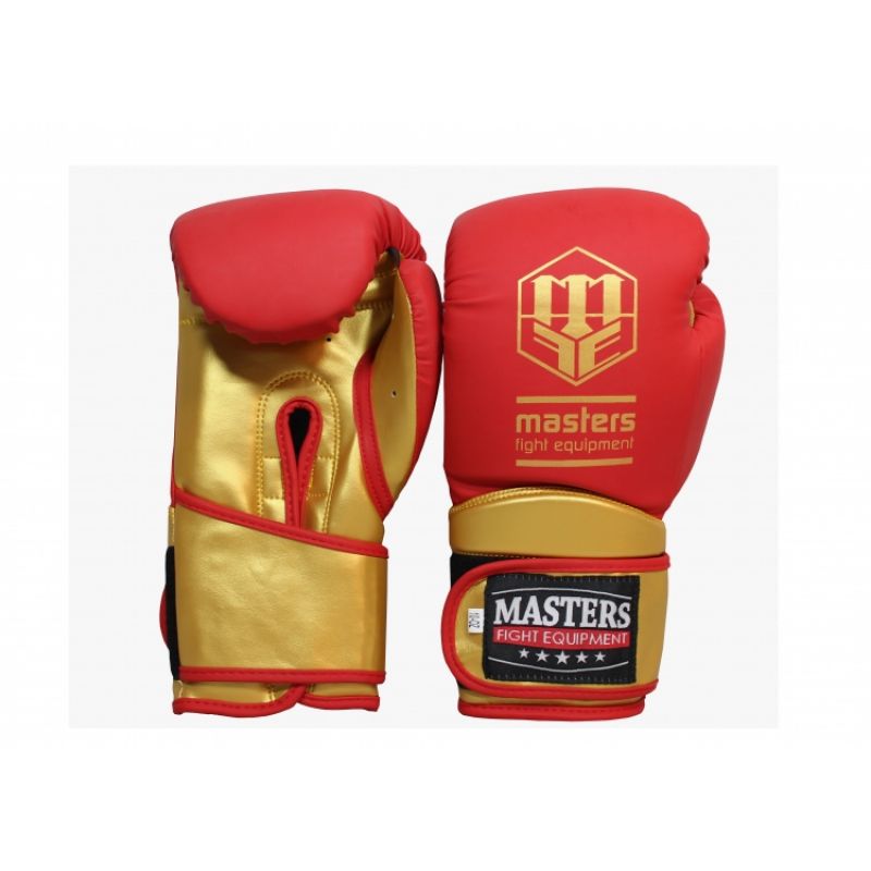 Masters Boxing Gloves RPU-COLOR/GOLD 10 oz 01439-0210 Accessories/Gloves Your Sports Performance