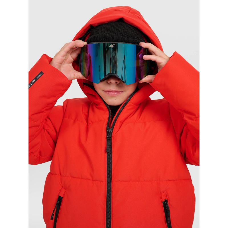 Boy's ski jacket 5000 membrane 4F 4FJRAW25TTJAM1041-62S *Kategoria tymczasowa Your Sports Performance